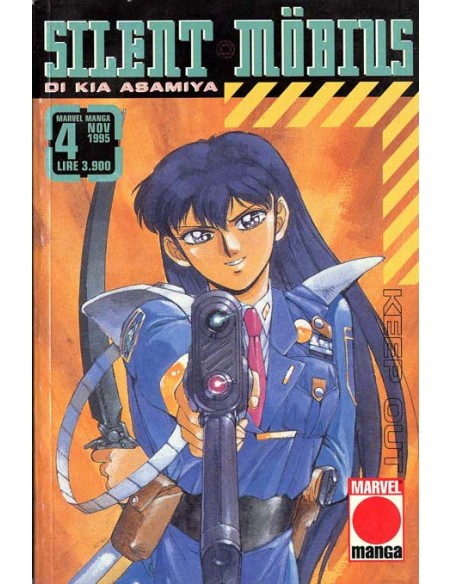 SILENT MOEBIUS 4 - MARVEL MANGA 4