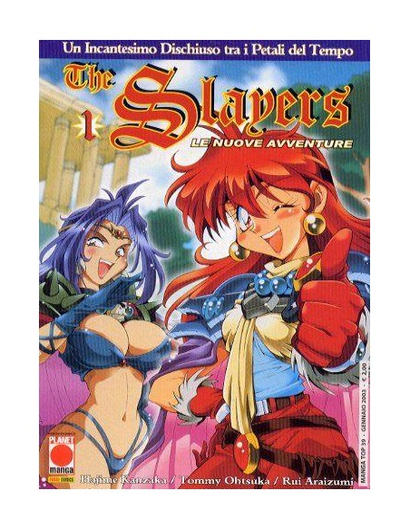 THE SLAYERS LE NUOVE AVVENTURE 1 - MANGA TOP 39