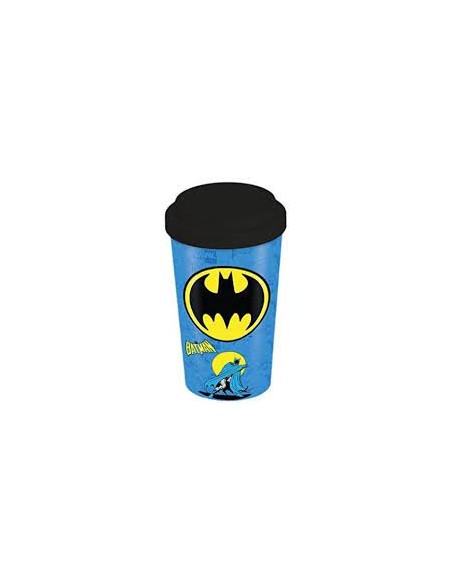 DC COMICS BATMAN TRAVEL MUG - BATMAN TAZZA TERMICA IN CERAMICA