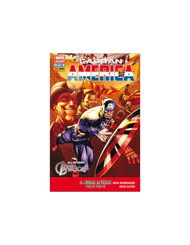 CAPITAN AMERICA 55  CAPITAN AMERICA E I NUOVISSIMI INVASORI - ALL NEW MARVEL NOW! 19
