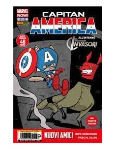 CAPITAN AMERICA 52  COVER ANIMAL - CAPITAN AMERICA E I...