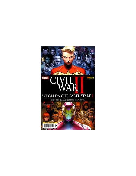 CIVIL WAR II SCEGLI DA CHE PARTE STARE 1 - MARVEL CROSSOVER 90