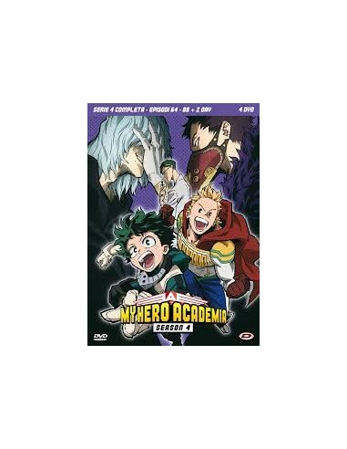 MY HERO ACADEMIA - STAGIONE 4 THE COMPLETE SERIES (Eps 64-88+2 Oav) (4 Dvd)
