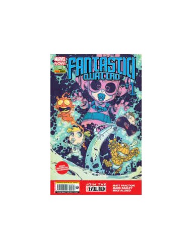 FANTASTICI QUATTRO 345 - COVER B SKOTTIE YOUNG - FANTASTICI QUATTRO - MARVEL NOW! 1