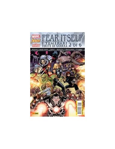 FEAR ITSELF: I TEMERARI / FERITE DI GUERRA 2 - (di 6) MARVEL WORLD 10