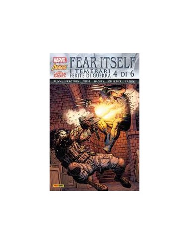 FEAR ITSELF: I TEMERARI / FERITE DI GUERRA 4 - (di 6) MARVEL WORLD 12