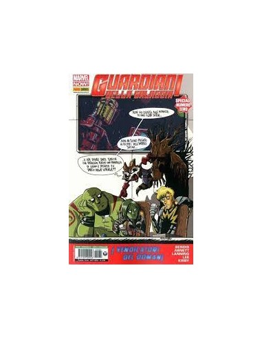 GUARDIANI DELLA GALASSIA SPECIALE NUMERO ZERO - COVER ZEROCALCARE - MARVEL CROSSOVER 82