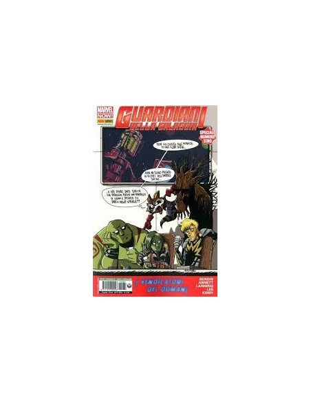 GUARDIANI DELLA GALASSIA SPECIALE NUMERO ZERO - COVER ZEROCALCARE - MARVEL CROSSOVER 82