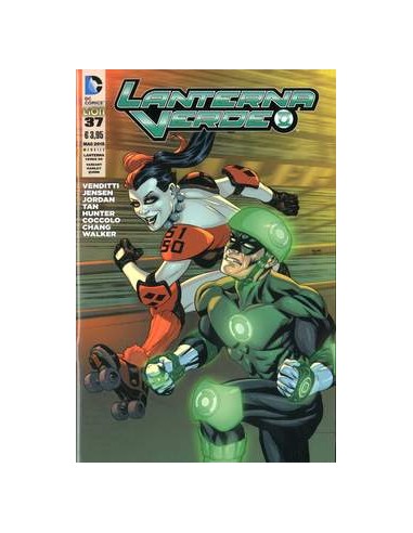 LANTERNA VERDE 37  VARIANT HARLEY QUINN