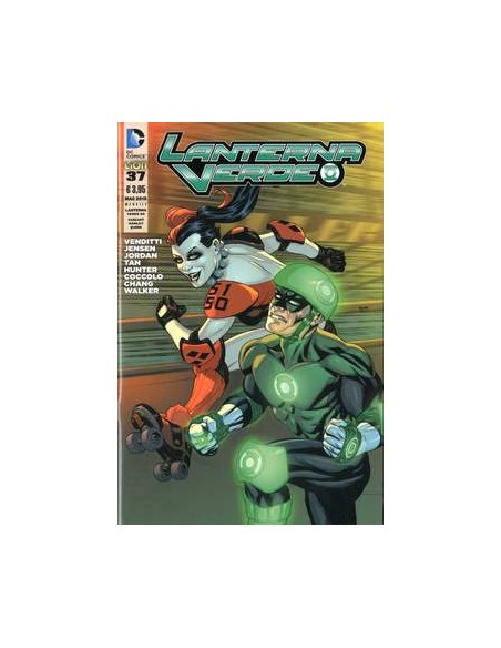 LANTERNA VERDE 37  VARIANT HARLEY QUINN