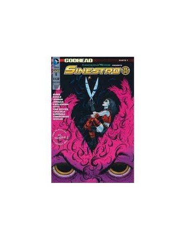 LANTERNA VERDE PRESENTA SINESTRO 6  HARLEY QUINN VARIANT