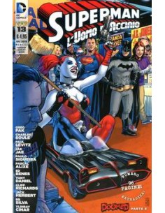 SUPERMAN L`UOMO D`ACCIAIO 13  VARIANT HARLEY QUINN