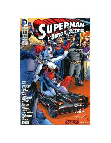SUPERMAN L`UOMO D`ACCIAIO 13  VARIANT HARLEY QUINN