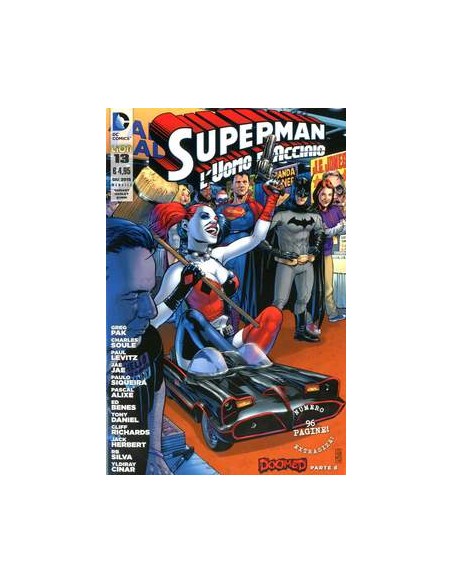 SUPERMAN L`UOMO D`ACCIAIO 13  VARIANT HARLEY QUINN