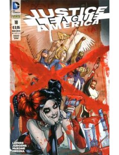 JUSTICE LEAGUE AMERICA 18  VARIANT HARLEY QUINN
