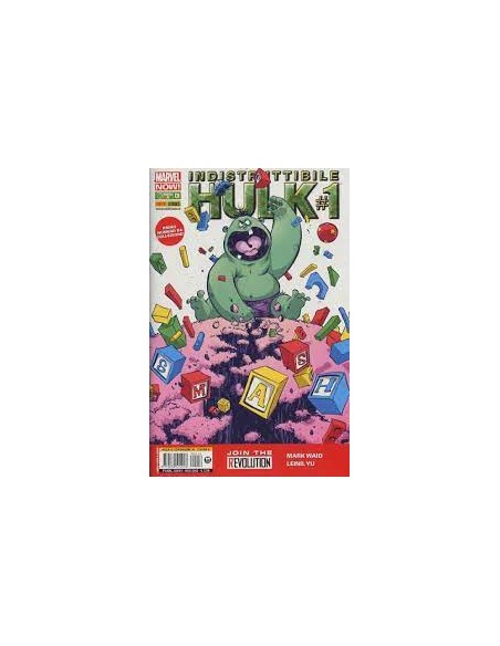 HULK E I DIFENSORI 14 - COVER B SKOTTIE YOUNG - INDISTRUTTIBILE HULK - MARVEL NOW! 1