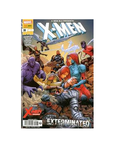 I NUOVISSIMI X-MEN 71 X-MEN BLU 20 - EXTERMINATION EPILOGO