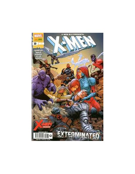 I NUOVISSIMI X-MEN 71 X-MEN BLU 20 - EXTERMINATION EPILOGO