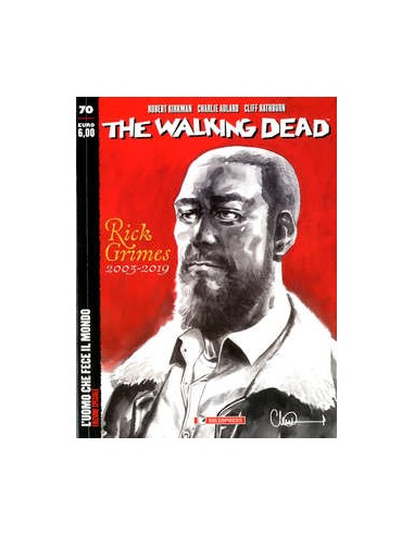 THE WALKING DEAD (edizione economica) 70 - L`UOMO CHE FECE IL MONDO - VARIANT ADLARD