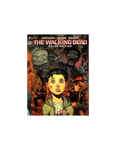 THE WALKING DEAD COLOR EDITION 3 VARIANT COVER