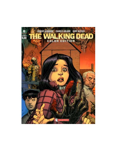 THE WALKING DEAD COLOR EDITION 6 VARIANT COVER