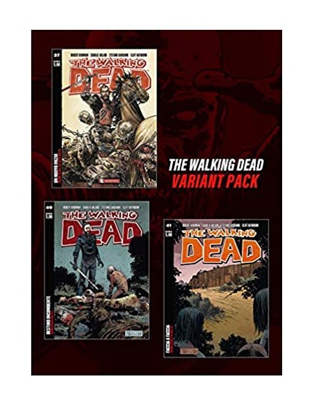 WALKING DEAD (edizione economica) PACK - contiene TWD variant 37-40-41)