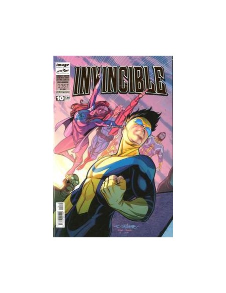 INVINCIBLE 10 - VARIANT LUCCA COMICS & GAMES 2014