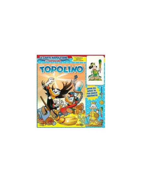 TOPOLINO 3442 con 20 CARTE (DENARI E COPPE)