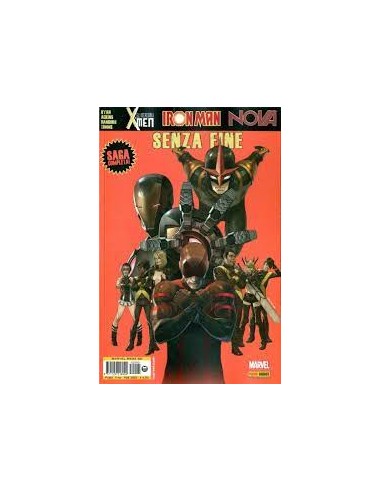 X-MEN/IRON MAN/NOVA: SENZA FINE   MARVEL MEGA 90