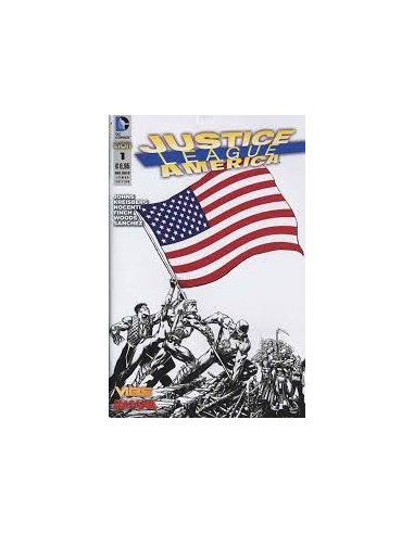JUSTICE LEAGUE AMERICA 1  EDIZIONE JUMBO