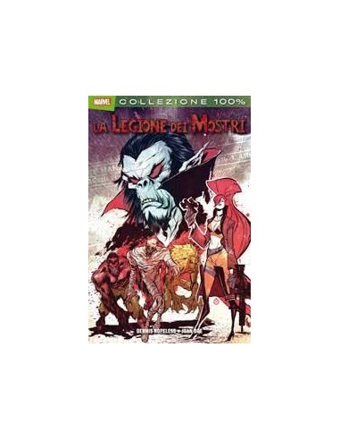LA LEGIONE DEI MOSTRI - presentato come LEGION OF MONSTERS - 100% MARVEL