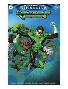 LANTERNA VERDE 4  RINASCITA - RISTAMPA