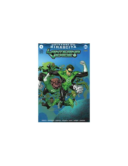 LANTERNA VERDE 4  RINASCITA - RISTAMPA