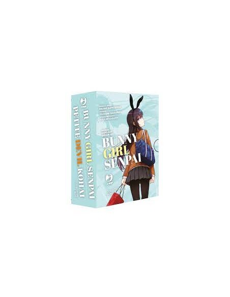BUNNY GIRL SENPAI + PETIT DEVIL KOHAI BOX - (contiene BUNNY GIRL SENPAI VOL. 1-2 e PETIT DEVIL KOHAI VOL. 1-2)