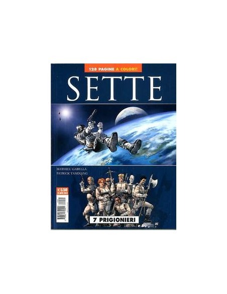 SETTE (SEPT) 4 - 7 PRIGIONIERI - 7 CANNIBALI - COSMO SERIE ARANCIONE 15