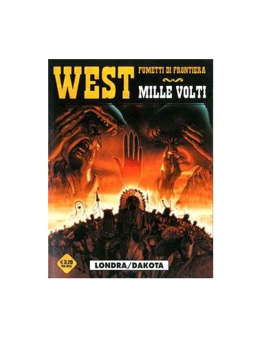 WEST FUMETTI DI FRONTIERA 19 - 1000 VOLTI 1 - COSMO SERIE GIALLA 29