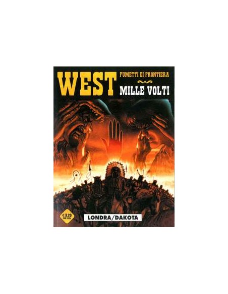 WEST FUMETTI DI FRONTIERA 19 - 1000 VOLTI 1 - COSMO SERIE GIALLA 29