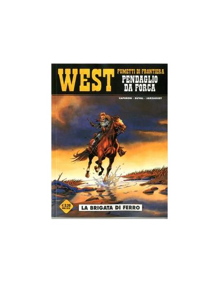 WEST FUMETTI DI FRONTIERA 22 - PENDAGLIO DA FORCA 1 (di 2) - COSMO SERIE GIALLA 32