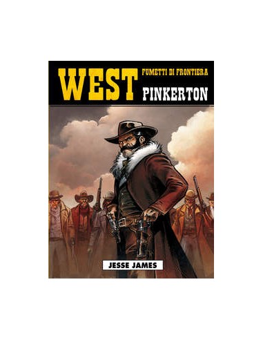 WEST FUMETTI DI FRONTIERA 24 - PINKERTON - COSMO SERIE GIALLA 34