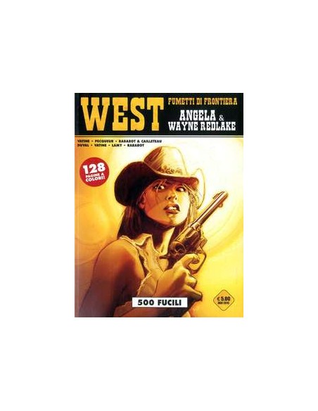 WEST FUMETTI DI FRONTIERA 25 - ANGELA & WAYNE REDLAKE - COSMO SERIE GIALLA 35