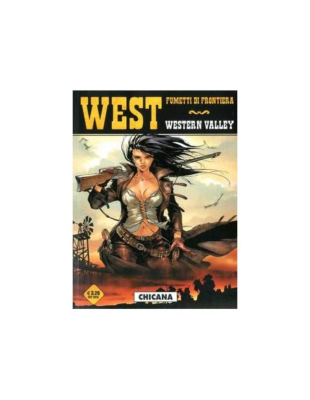 WEST FUMETTI DI FRONTIERA 26 - WESTERN VALLEY - COSMO SERIE GIALLA 36