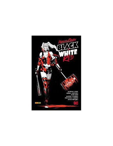 HARLEY QUINN BIANCO E NERO + ROSSO - DC COLLECTION