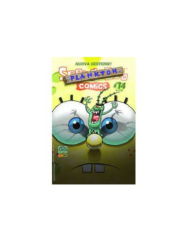 SPONGEBOB COMICS 14  PANINI CARTOON 14