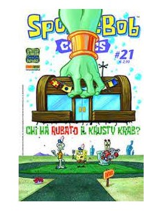 SPONGEBOB COMICS 21  PANINI CARTOON 21