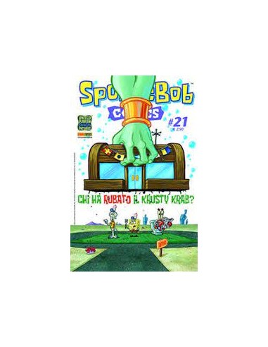 SPONGEBOB COMICS 21  PANINI CARTOON 21