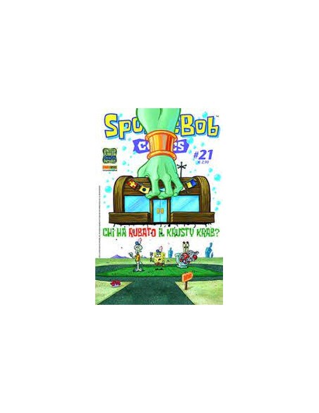 SPONGEBOB COMICS 21  PANINI CARTOON 21