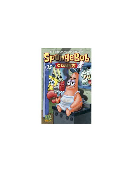 SPONGEBOB COMICS 15  PANINI CARTOON 15