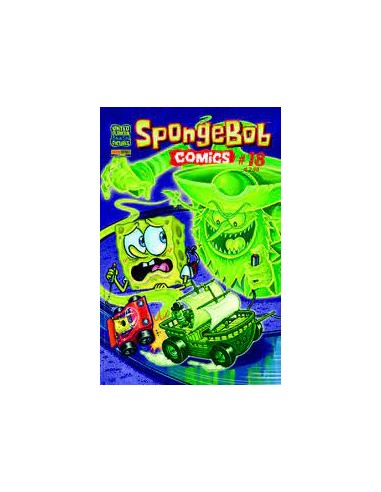 SPONGEBOB COMICS 18  PANINI CARTOON 18