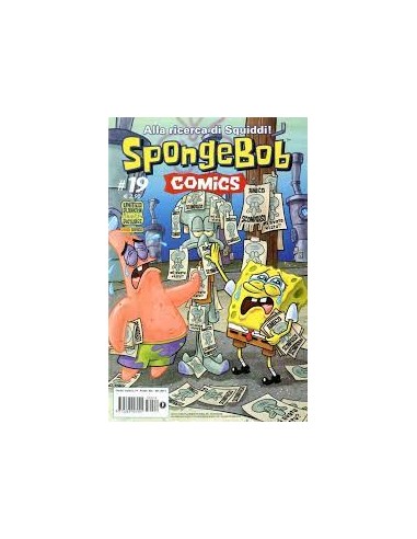 SPONGEBOB COMICS 19  PANINI CARTOON 19