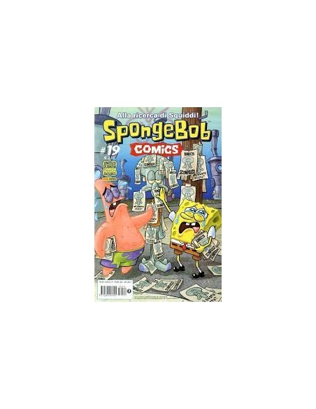 SPONGEBOB COMICS 19  PANINI CARTOON 19